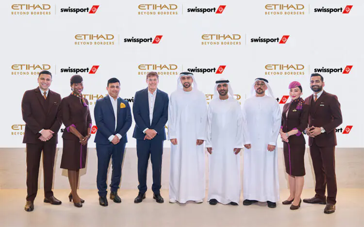 Etihad Airways and Swissport expand global ground handling and cargo partnership