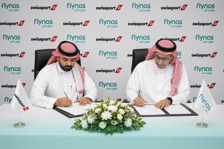 flynas and Swissport enter an exclusive equity transaction in Saudi Arabia