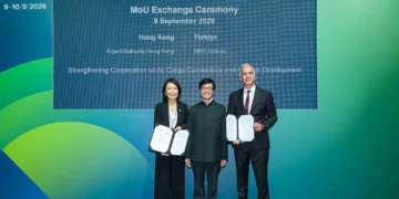 HKIA Deepens Belt and Road Cargo Links with MNG Airlines and Uzbekistan Airport Agreement
