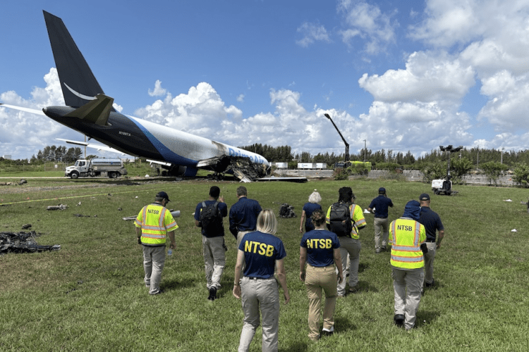 Amazon pauses operations with 21 Air following Miami freighter accident