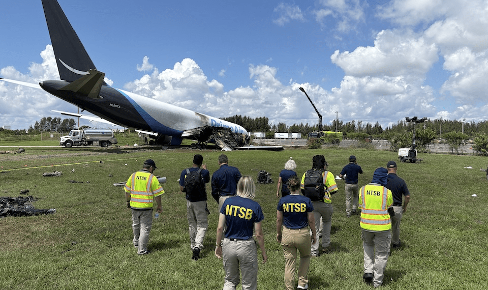 Amazon pauses operations with 21 Air following Miami freighter accident