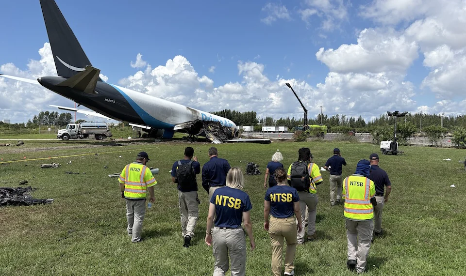 Amazon pauses operations with 21 Air following Miami freighter accident