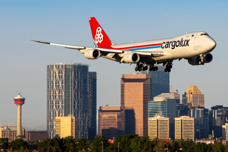 YYC Marks 25 Years of Cargo Growth with Cargolux