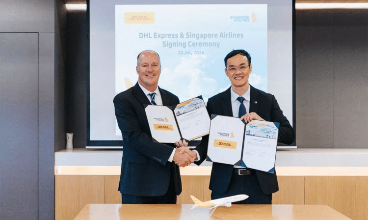 DHL Express and Singapore Airlines Renew Boeing 777 Freighter Partnership