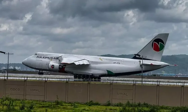 Maximus Air Antonov An-124 Marks Outsized Cargo Milestone At Navi Mumbai Airport