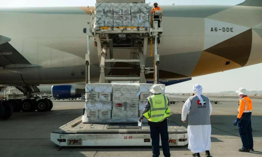 Etihad Cargo Airlifts More Than 120 Tonnes Of Relief Aid To Nepal