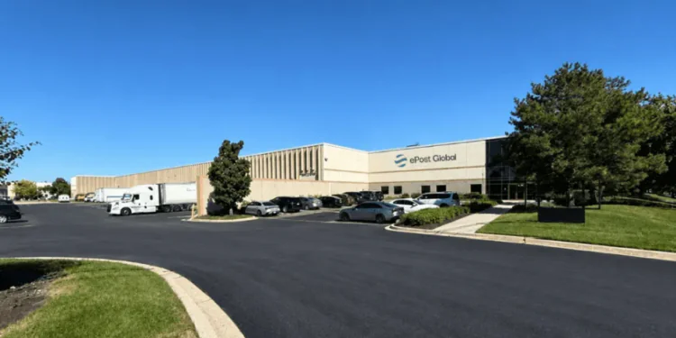 ePost Global Expands Chicago-Area Facility Ahead of Peak Shipping Season