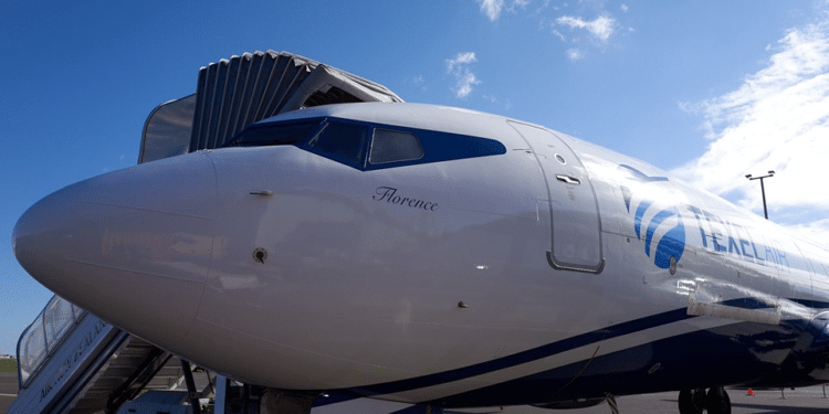 Texel Air Australasia expands New Zealand fleet with milestone 737-800BCF