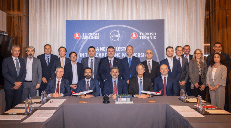 Turkish Airlines and CFM Sign MoU for More Than 600 LEAP-1B Engines