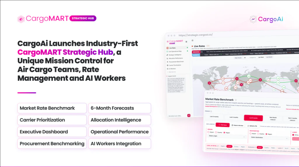 CargoAi Launches Strategic Hub to Connect Air Cargo Intelligence with Operational Execution