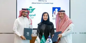Saudia Cargo and Alfaisal University MoU signing