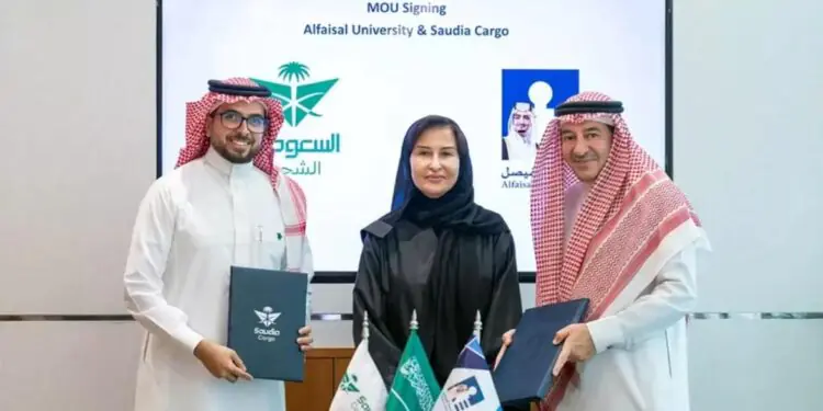 Saudia Cargo and Alfaisal University MoU signing