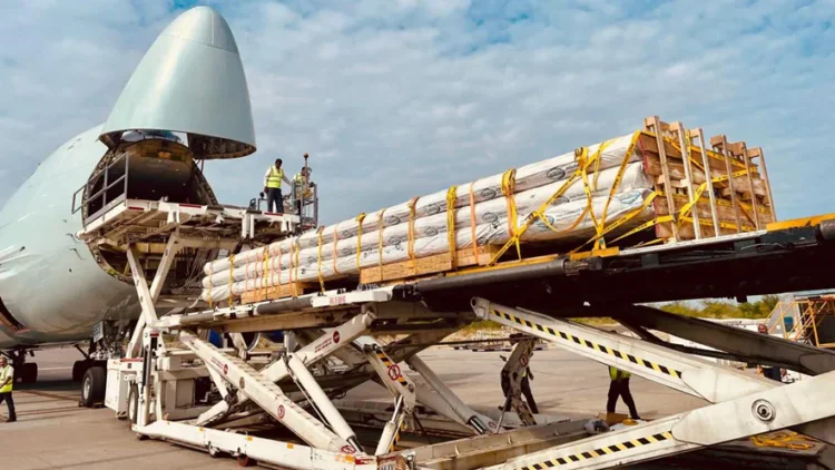 Air Charter Service completes 163-tonne machinery operation from India to Ghana
