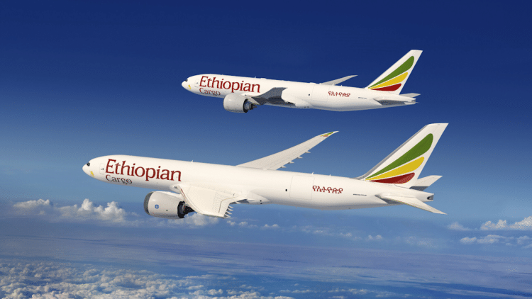 Ethiopian Airlines Orders Boeing 777 and 777-8 Freighters to Expand Cargo Fleet